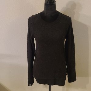 Drop Dead fuzzy black sweater